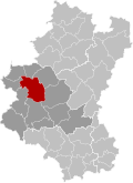 Libin Luxembourg Belgium Map